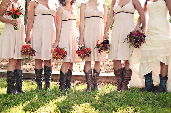 Tagged as country style weddings country weddings cowboy boots 